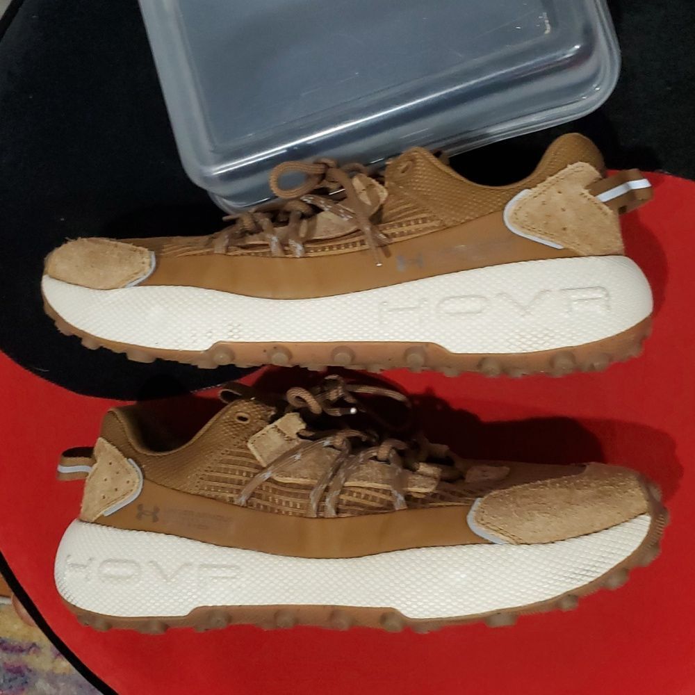 Under Armour Fat Tire Vebtire Pro HOVR Shoes In Brown Size 13 - Picture 7 of 13